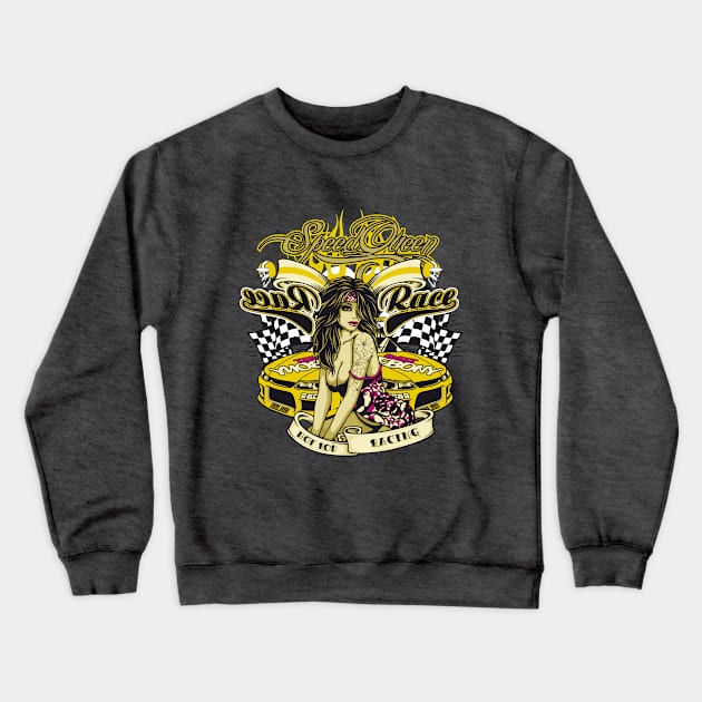 Speed Queen Crewneck Sweatshirt by fatline